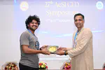 Nithin, Priyabrat win runner-up Best Oral Presentation at the AeSI CFD Conference, IIT Madras