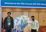 Anirudh and Shubham presented their work at APS DFD 2022, Indianapolis, US